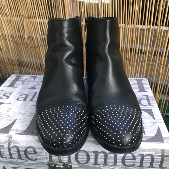 Studded Leather Boots - Picture 4 of 10